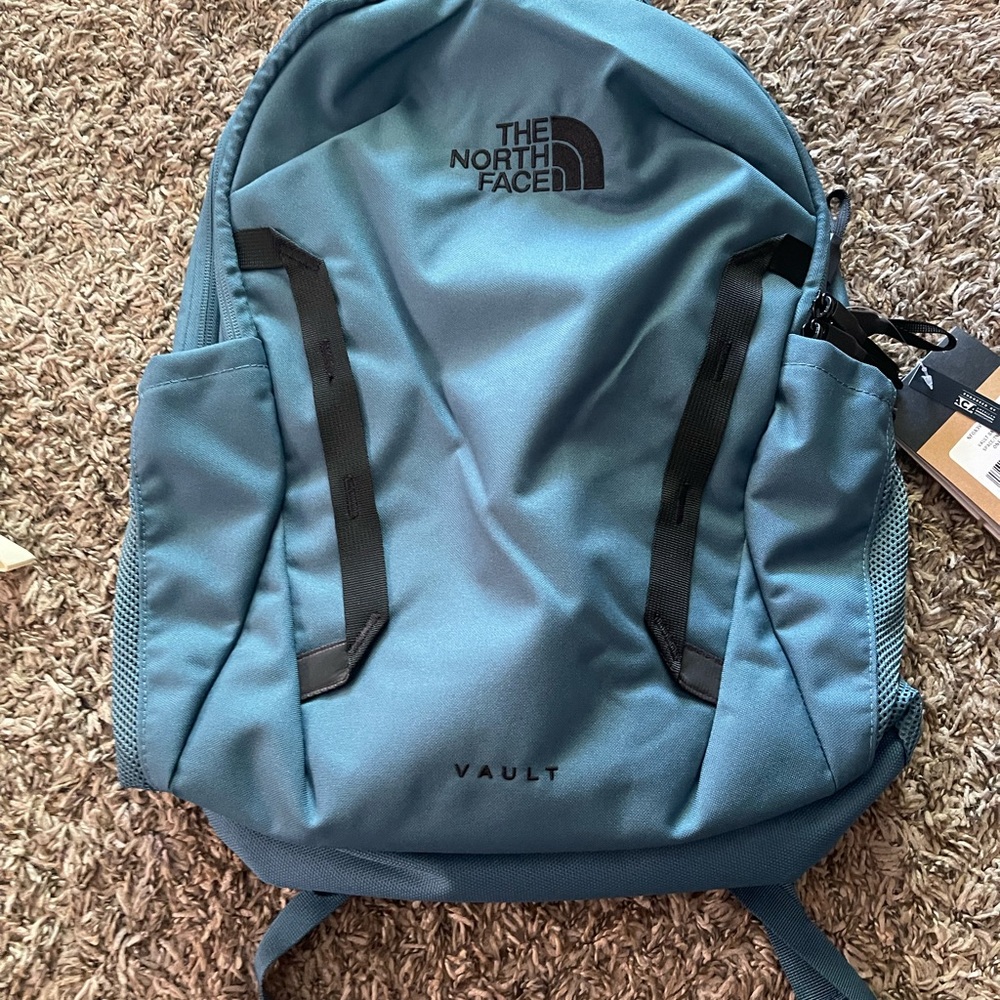 The North Face Vault Backpack in Teal